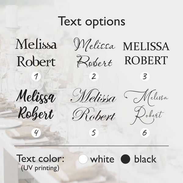 Mirror Acrylic Wedding Sign 5