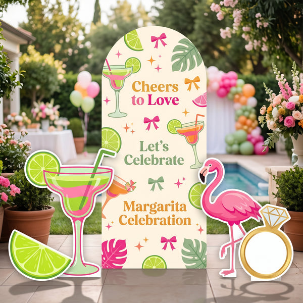 Margarita Celebration Backdrop Set 1